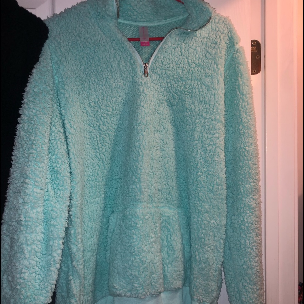 sherpa pullover